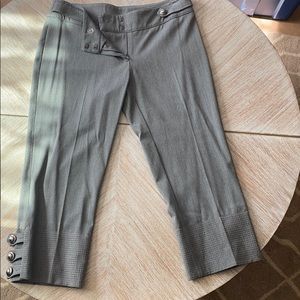Dressy Grey Capris